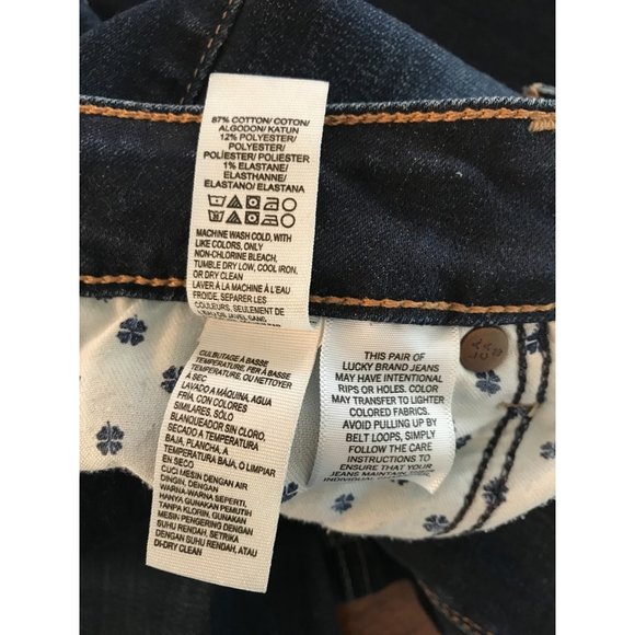 SOLD Lucky Brand Low Rise Lolita Skinny Jean - Picture 7 of 12